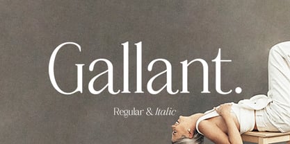 Gallant Font Poster 1