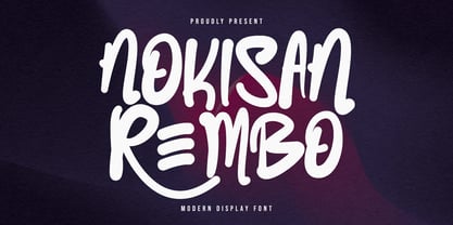 Nokisan Rembo Font Poster 1