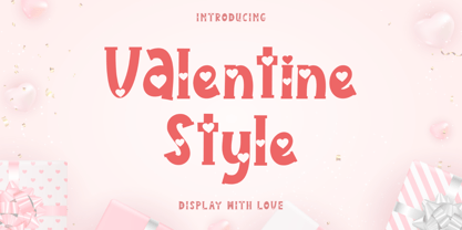 Valentine Style Font Poster 1