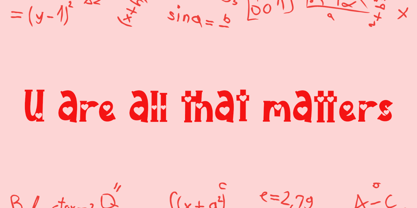 Valentine Style Font Poster 4