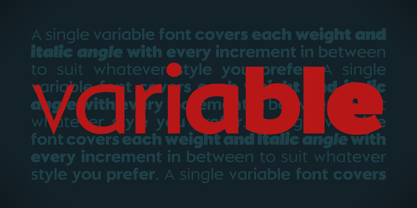Stasis Variable Font Poster 13
