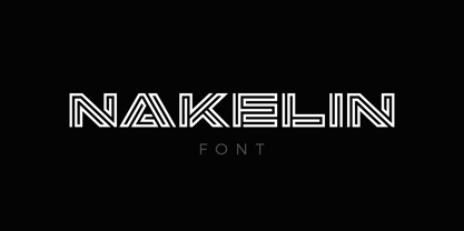 Nakelin Font Poster 1