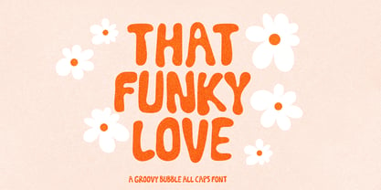 That Funky Love Font Poster 1