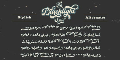 The Blacklight Script Fuente Póster 13