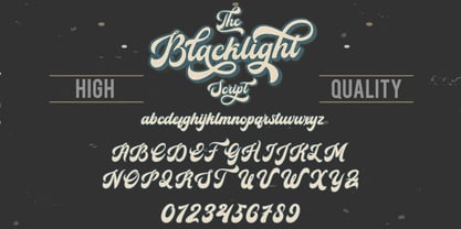 The Blacklight Script Fuente Póster 12