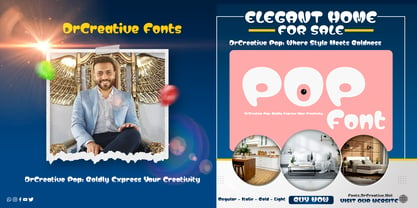 Dr Creative POP Font Poster 5