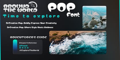 Dr Creative POP Font Poster 7