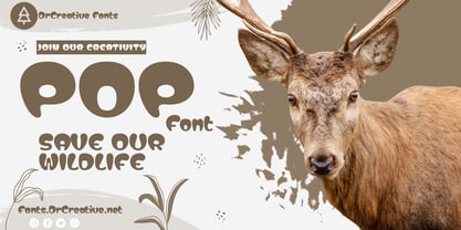 Dr Creative POP Font Poster 2