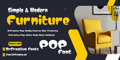 Dr Creative POP Font Poster 8