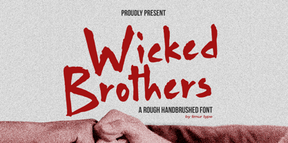 Wicked Brothers Police Affiche 1