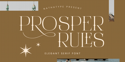 Prosper Rules Font Poster 1