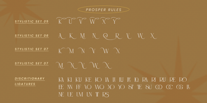 Prosper Rules fonte Webfont Desktop MyFonts