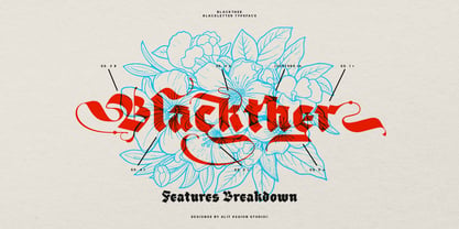 Blackther Font Poster 12