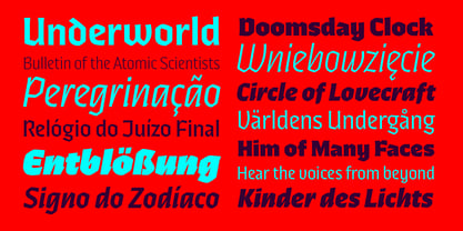 Ferryman Font Poster 7