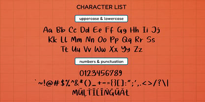 Bunnynote Font Poster 8