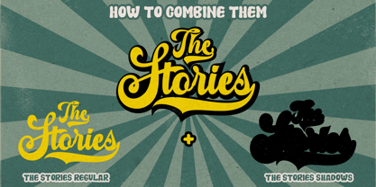 The Stories Font Poster 7