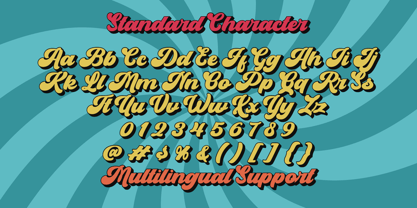 Beadly Font Poster 2