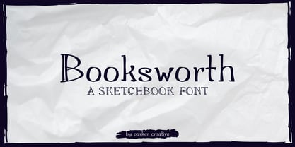 Booksworth Font Poster 1