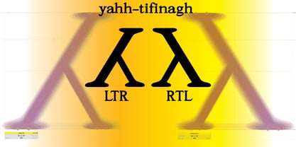 Tifinagh One Font Poster 5