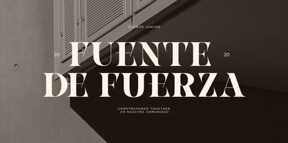 Elova Elegant Serif Fuente Póster 3