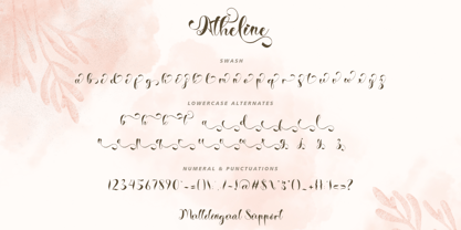 Atheline Font Poster 6