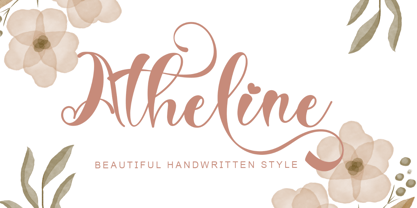 Atheline Font Poster 1
