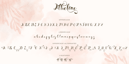 Atheline Font Poster 5