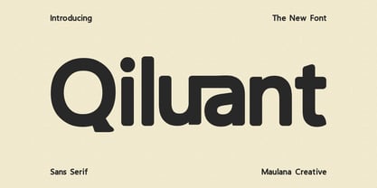 MC Qiluant Font Poster 1