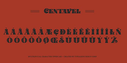 Centavel Font Poster 9