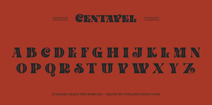 Centavel Font Poster 6