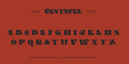 Centavel Font Poster 7
