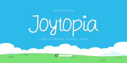 Joytopia Font Poster 1