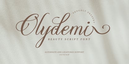 Olydemi Font Poster 1