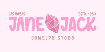 Pinky Stone Font Poster 3