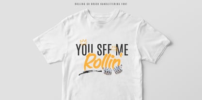 Rolling Go Font Poster 6