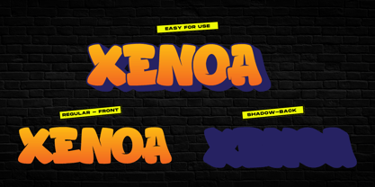 Graffiti Xenoa Police Poster 3