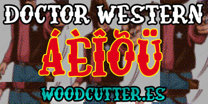 Doctor Western Font Poster 5