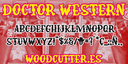 Doctor Western Font Poster 3