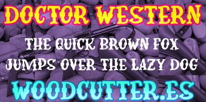 Doctor Western Font Poster 2