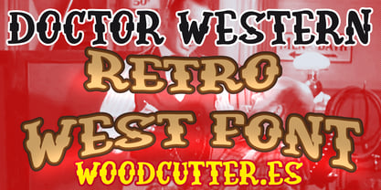 Doctor Western Font Poster 1