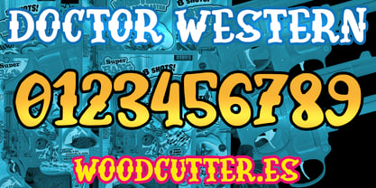 Doctor Western Font Poster 6