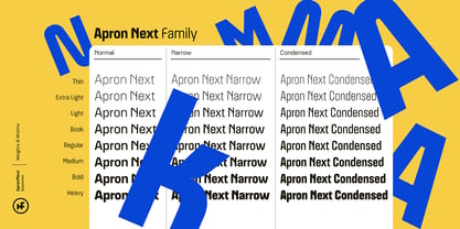 ApronNext Font Poster 5