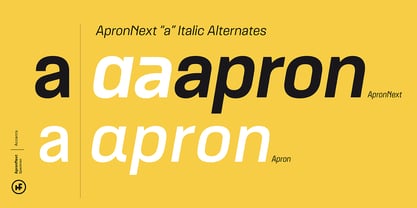 ApronNext Font Poster 7