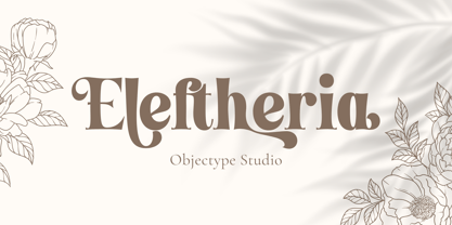 Eleftheria Font Poster 1