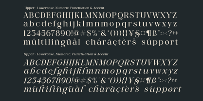 More Light Font Poster 7