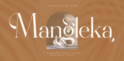 Mangleka Font Poster 1