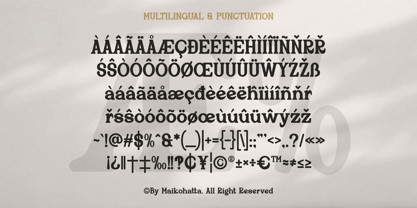 Gruyila Font Poster 10