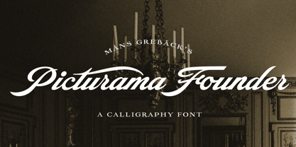Picturama Founder Font Poster 1