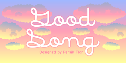 Good Song Font Poster 1