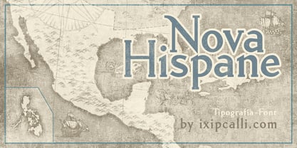 Nova Hispane Font Poster 1